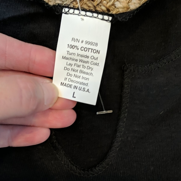 Tank Top Santa Monica Pier T Shirt Black NWOT - Picture 3 of 5